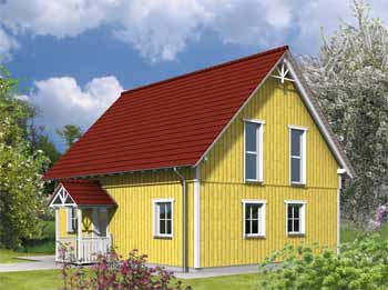 Ökologisches Schwedenhaus günstig bauen