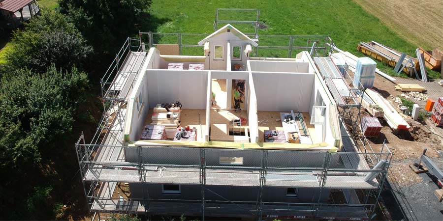 Energieeffizientes Holzhaus