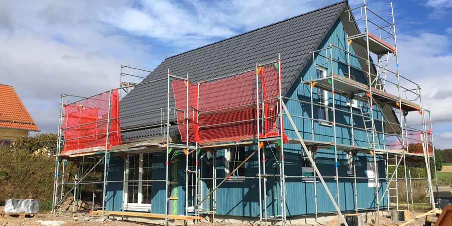 Ein Fertighaus als Schwedenhaus